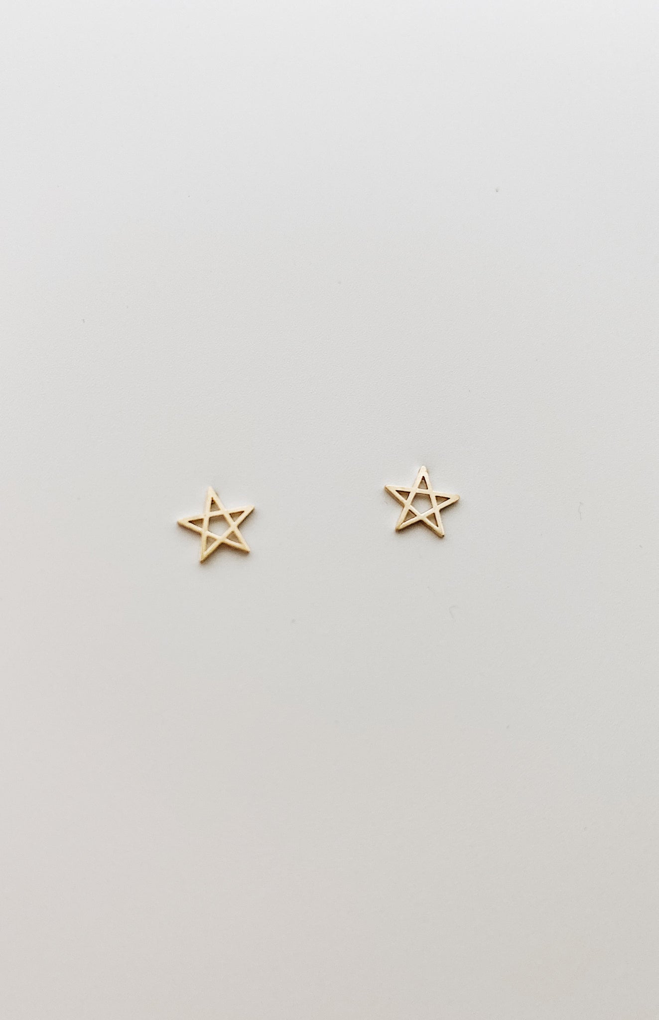 14k Gold Wish Upon a Star Hoop Earring | Buy Now, Pay Later – by charlotte